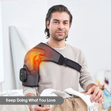 Heated Massaging Shoulder Brace