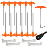 Heavy Duty Screw-In Tent Pegs